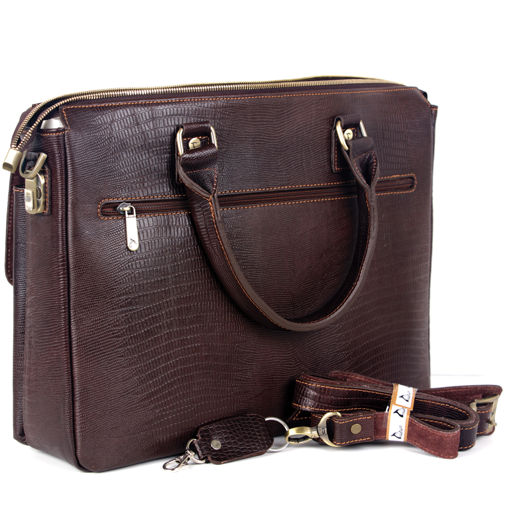 کیف اداری زنانه چرم بارز مدل DZ52.Lizard