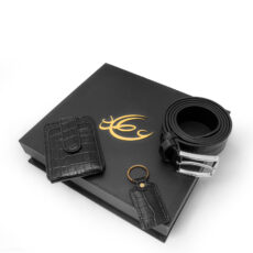 ست هدیه مردانه چرم عطارد مدل چرم طبیعی کد A91