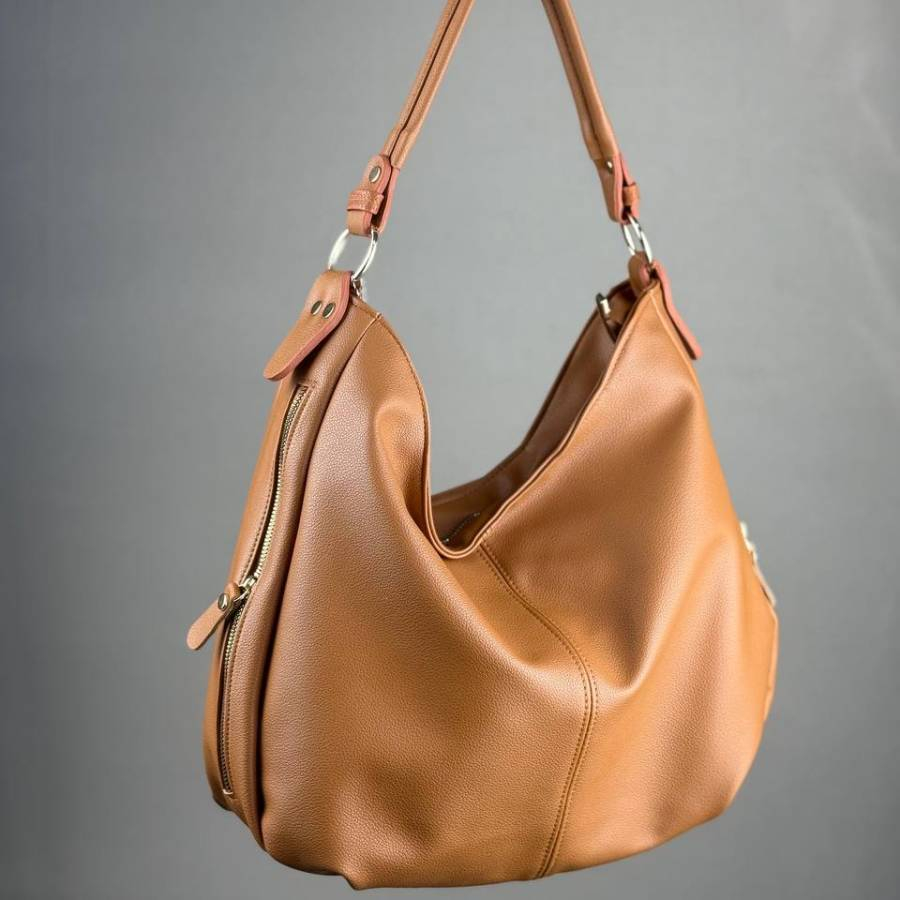 کیف رودوشی زنانه مدل شل طرح شرانگ بغل زیپ دار