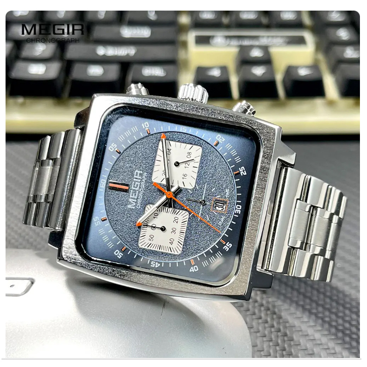 ساعت مچی عقربه ای مگیر مدل MS2182G Steel Professional Edition