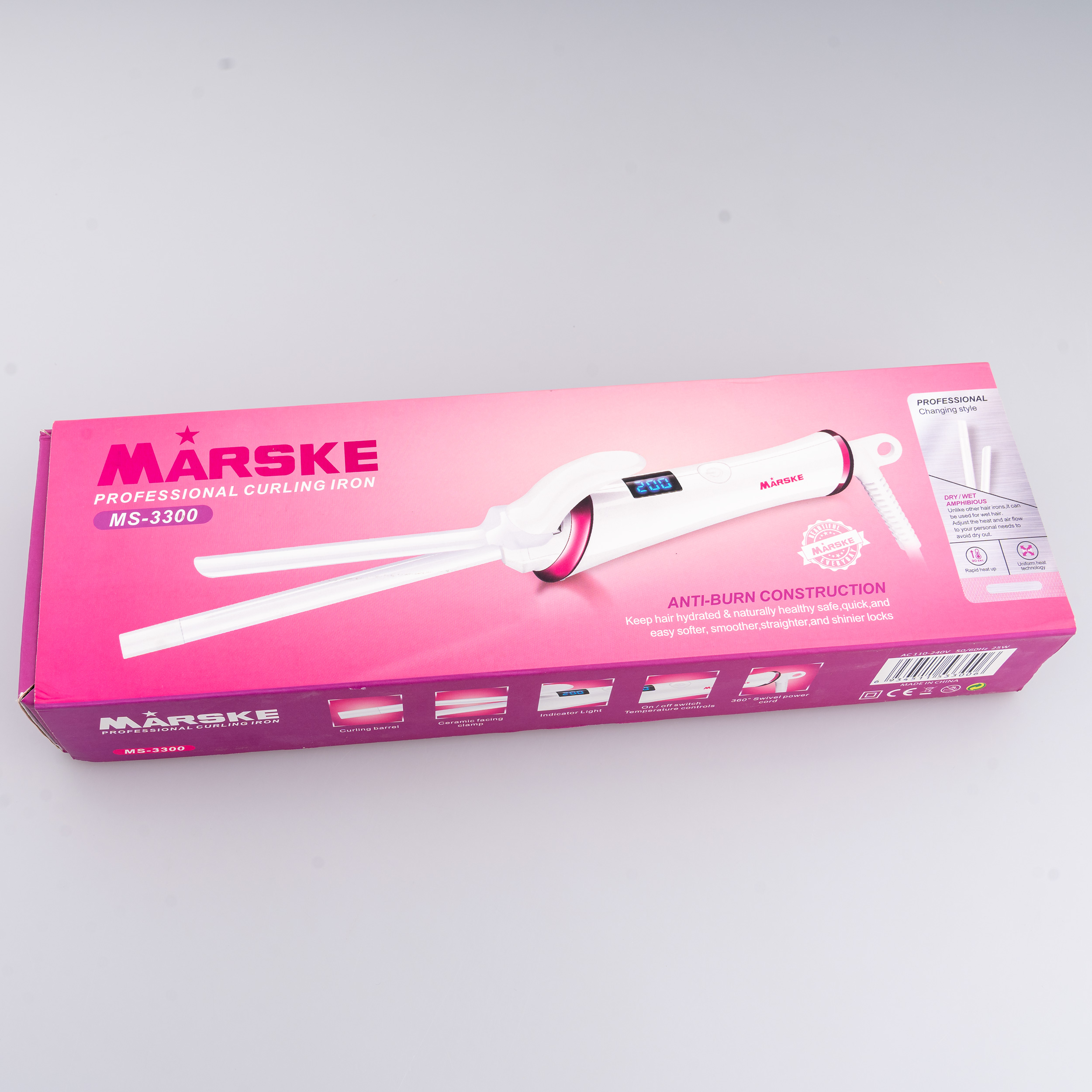 فر کننده و حالت دهنده مو مارسکی مدل MS-3300