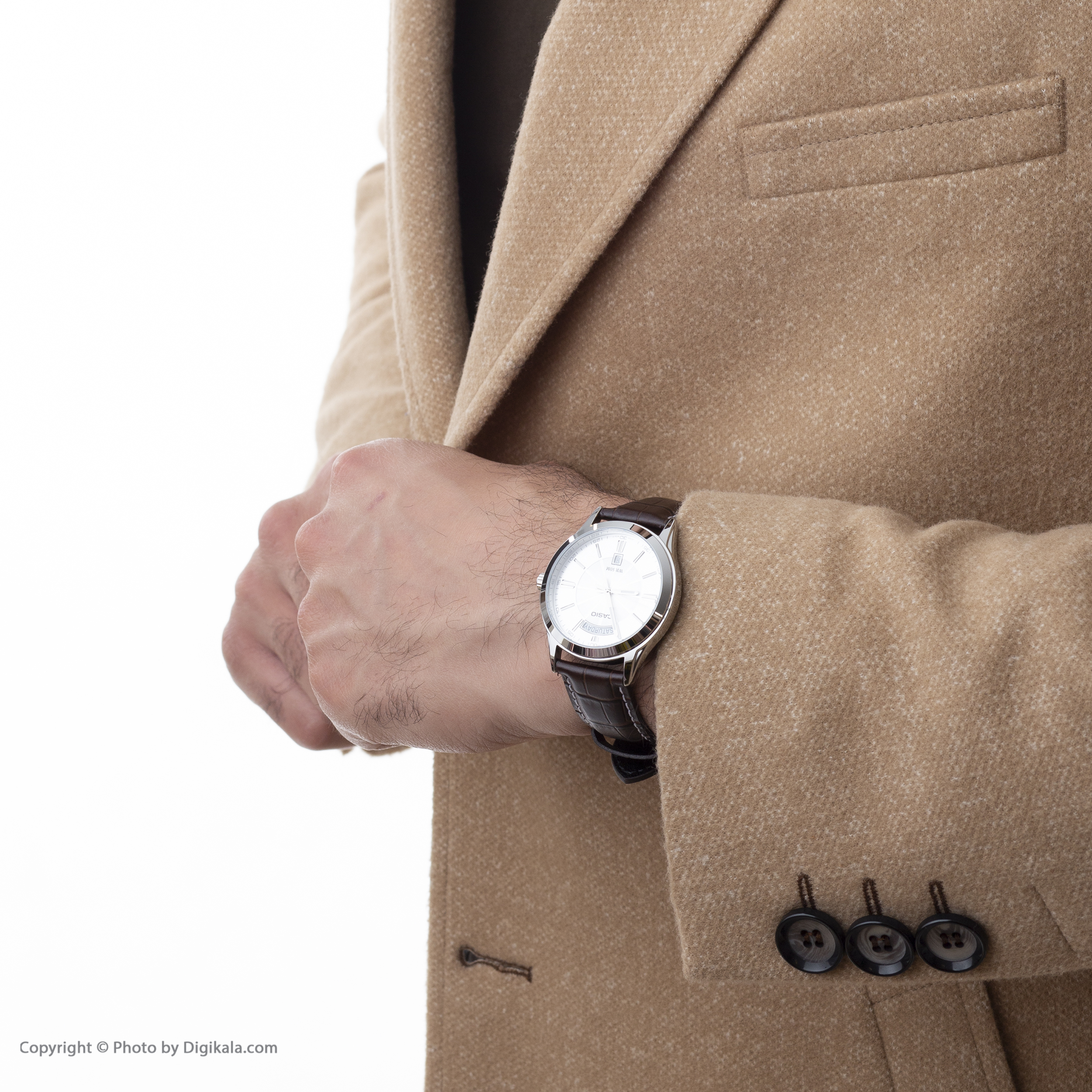 ساعت مچی عقربه‌ای کوارتز مردانه کاسیو مدل MTP-1381L-7AVDF