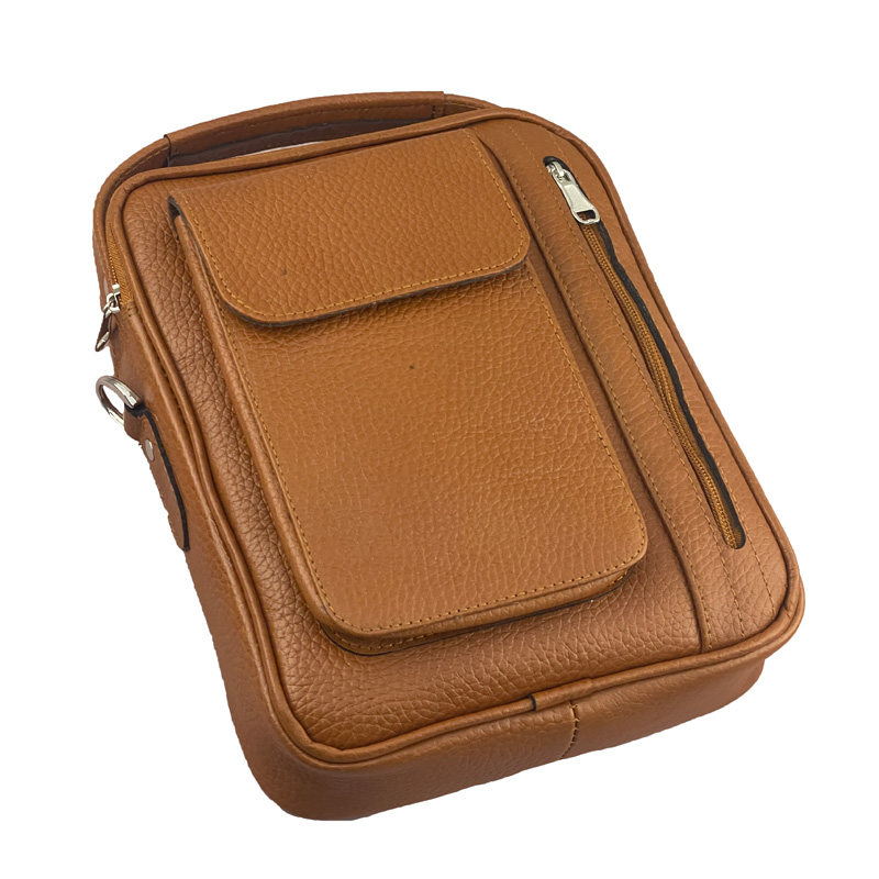 کیف رودوشی مردانه مدل چرم طبیعی