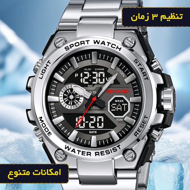 ساعت مچی دیجیتال مردانه اسکمی مدل 2416 SI