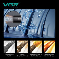 سشوار حرفه‌ای 2400 وات وی جی ار مدل V-469