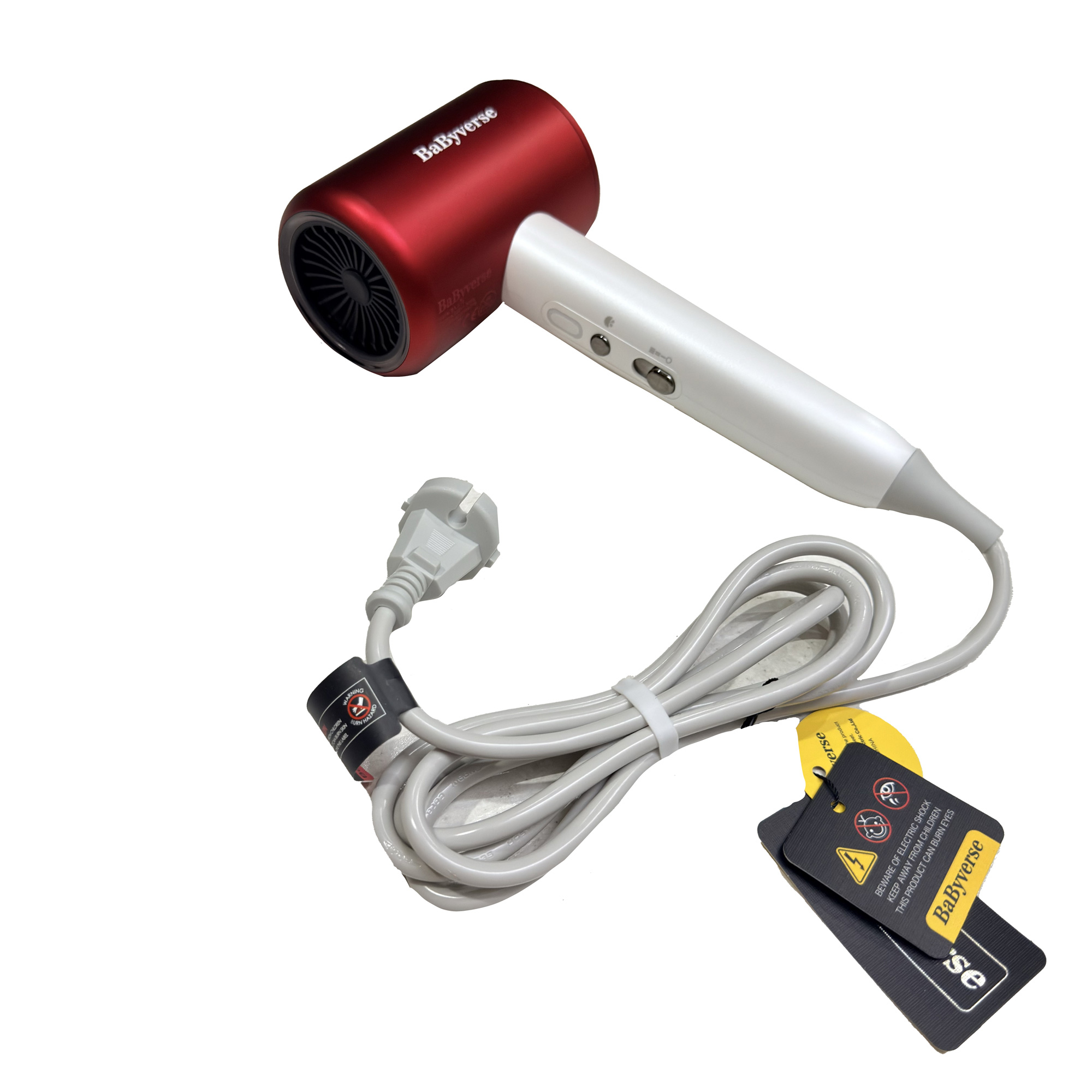 سشوار مسافرتی 1900 وات بیبیورس مدل BA-X16