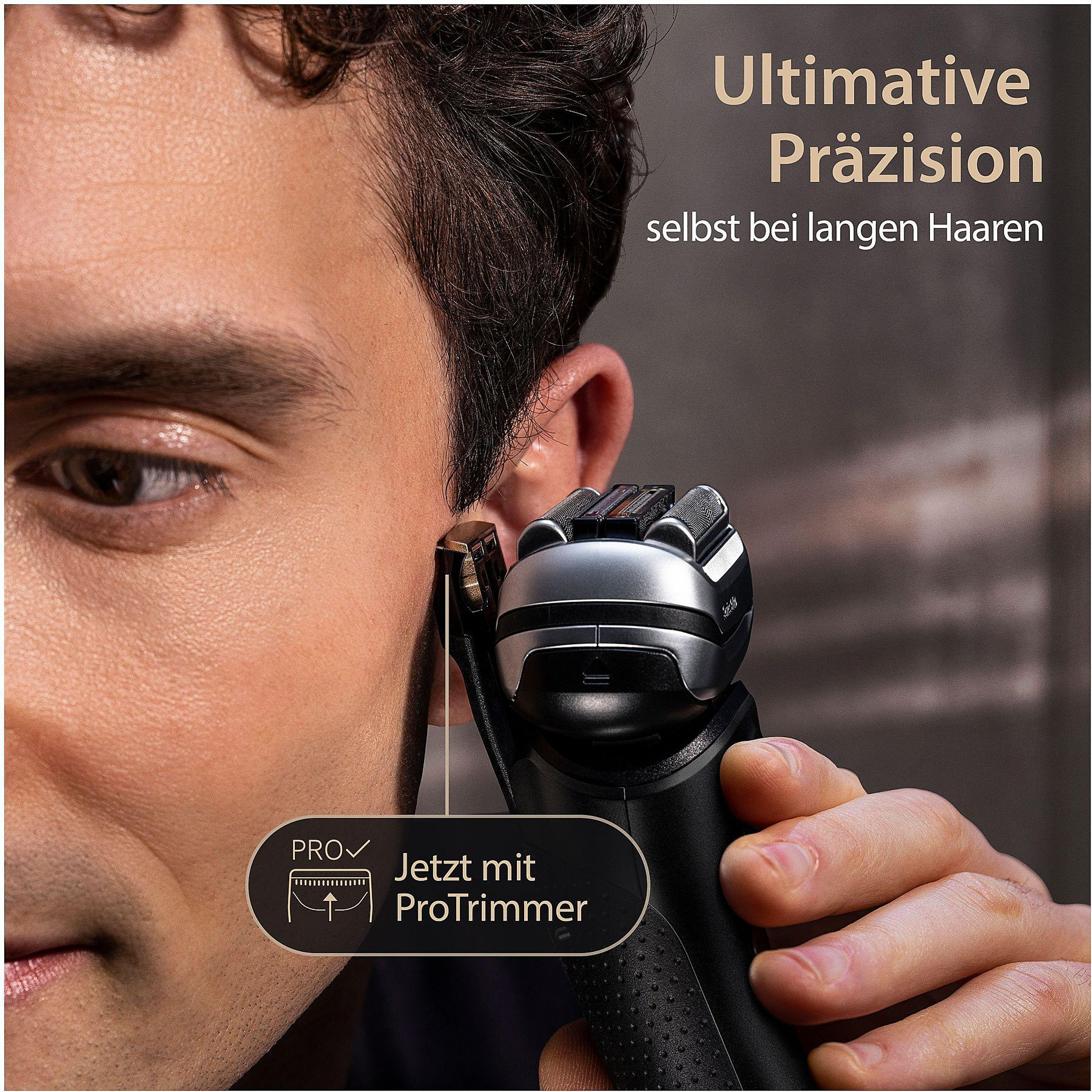 ماشین اصلاح موی صورت شارژی براون مدل 9 pro+ 9510s