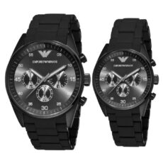 ست ساعت مچی عقربه ای زنانه و مردانه مدل 204