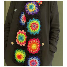 شال گردن بافتنی مدل M2