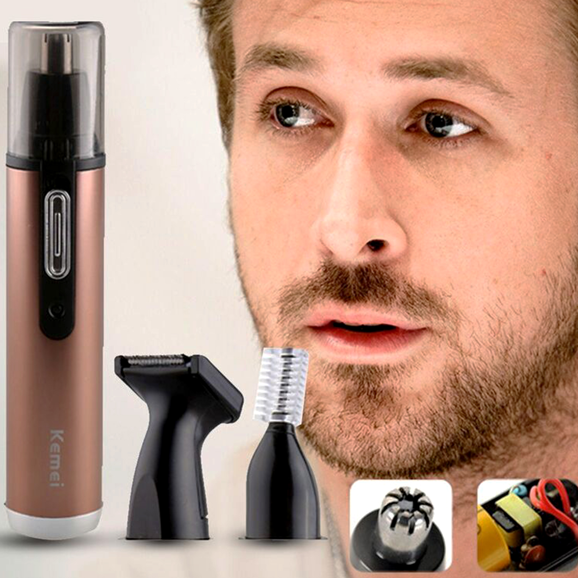 موزن گوش و بینی و خط زن کیمی مدل KM-6629