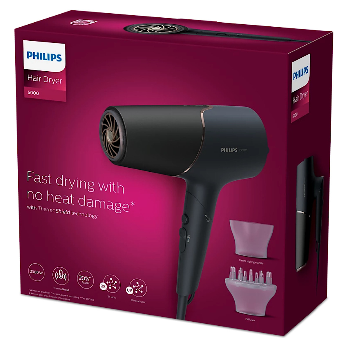 سشوار حرفهای 2300 وات فیلیپس مدل BHD538