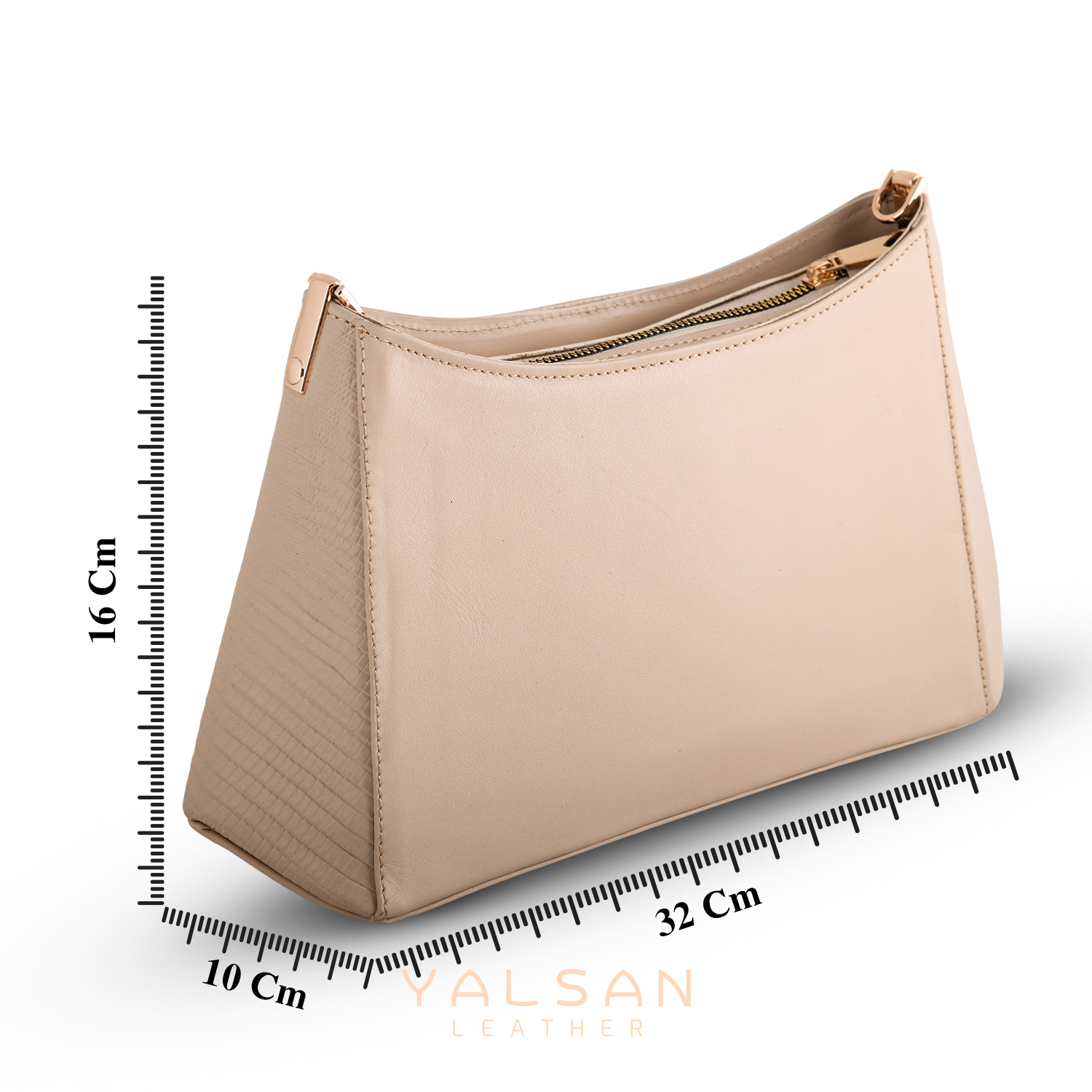 کیف رودوشی زنانه چرم یلسان مدل آندیا کد 090-GL-04