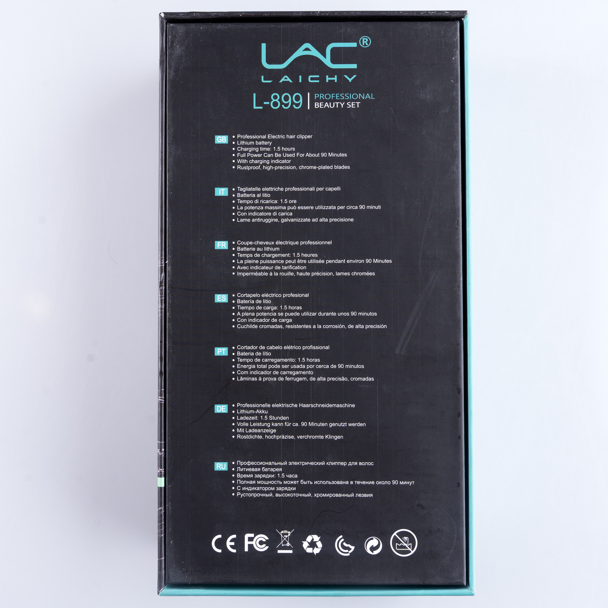ست اصلاح موی سر و صورت لایچی مدلL-899 به همراه موزن گوش و بینی مدل 01