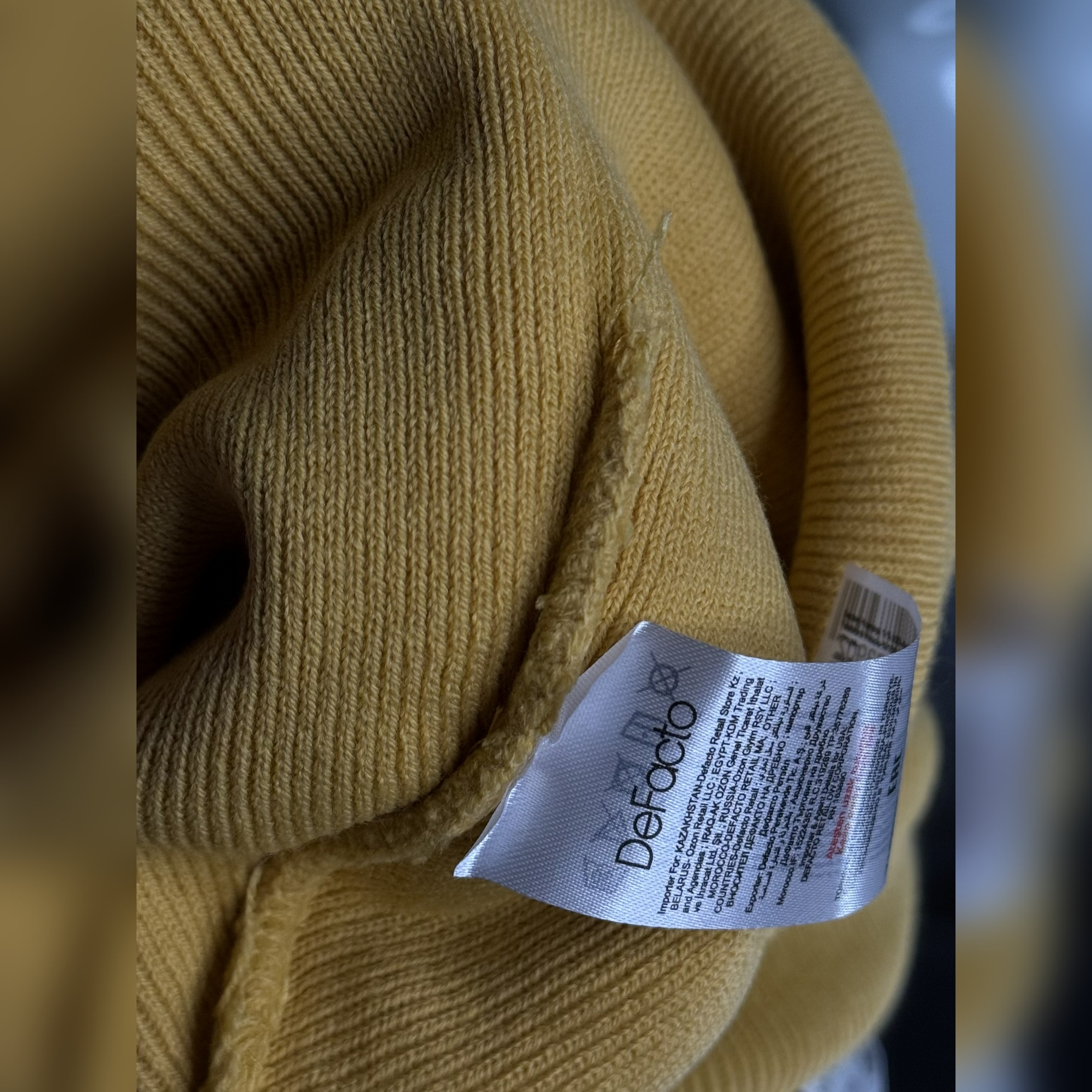 کلاه بافتنی دفکتو مدل اکریلیک DEF 169