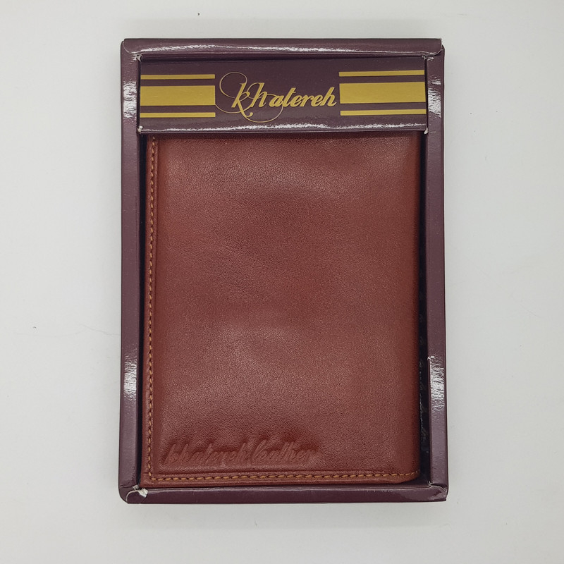 کیف پول مردانه چرم خاطره مدل mp222