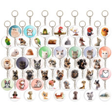 جاکلیدی خندالو مدل پت شاپ Pet Shop کد 133 بسته 49 عددی