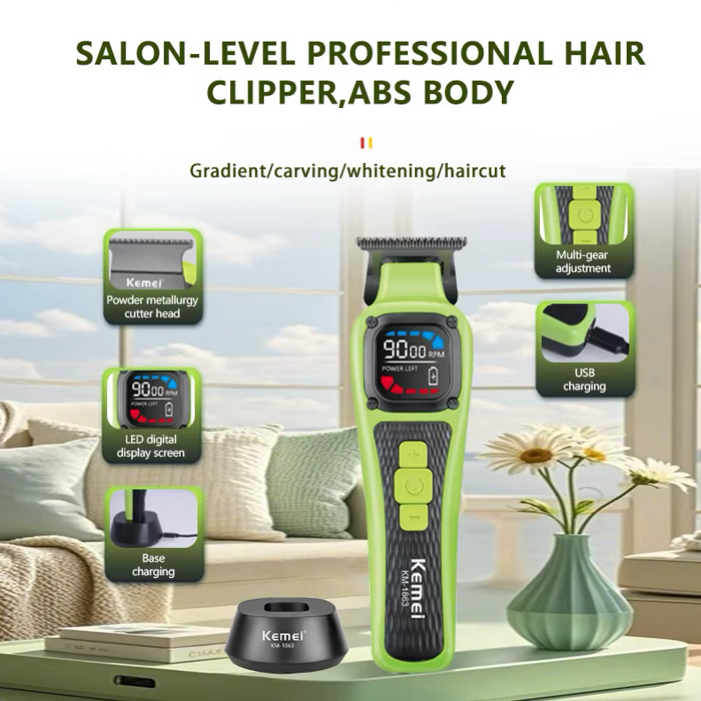 ماشین اصلاح موی سر و صورت شارژی کیمی مدل KM-1863