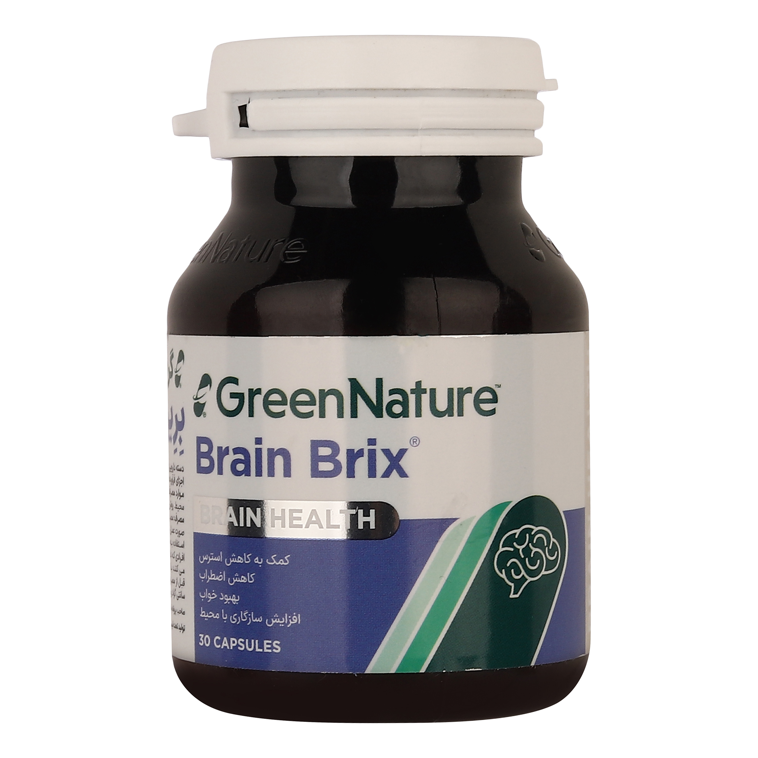 کپسول برین بریکس گرین نیچر - بسته 30 عددی