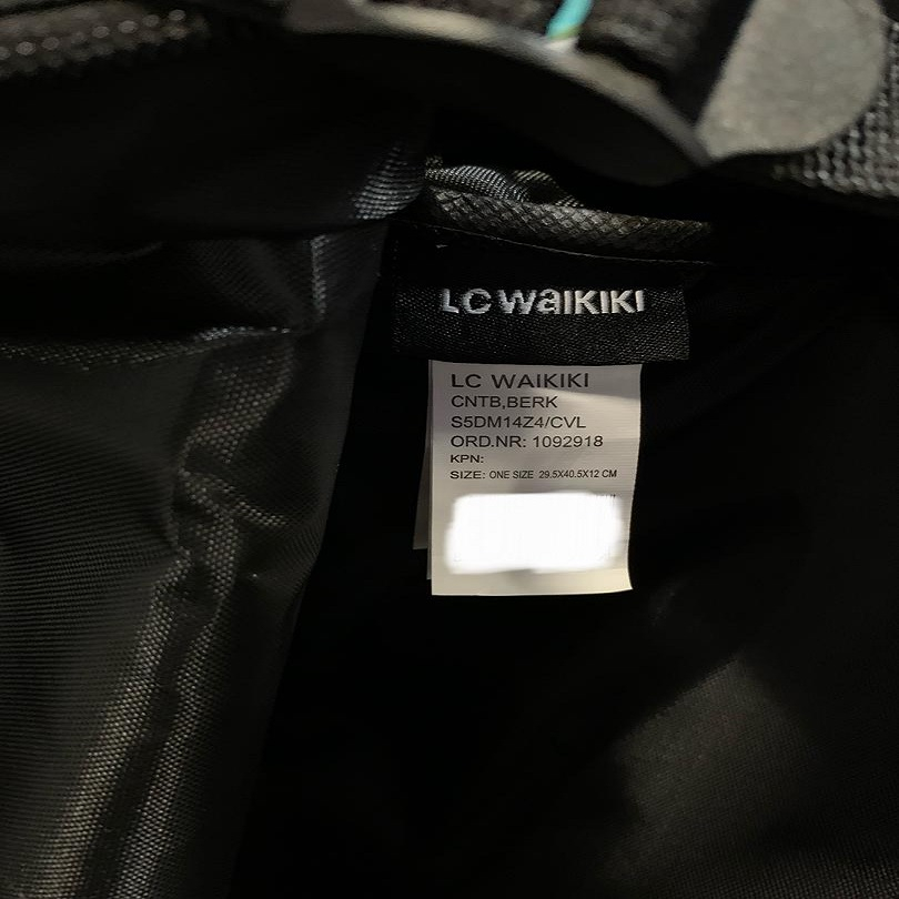 کوله پشتی مردانه ال سی وایکیکی مدل S5DM14Z4