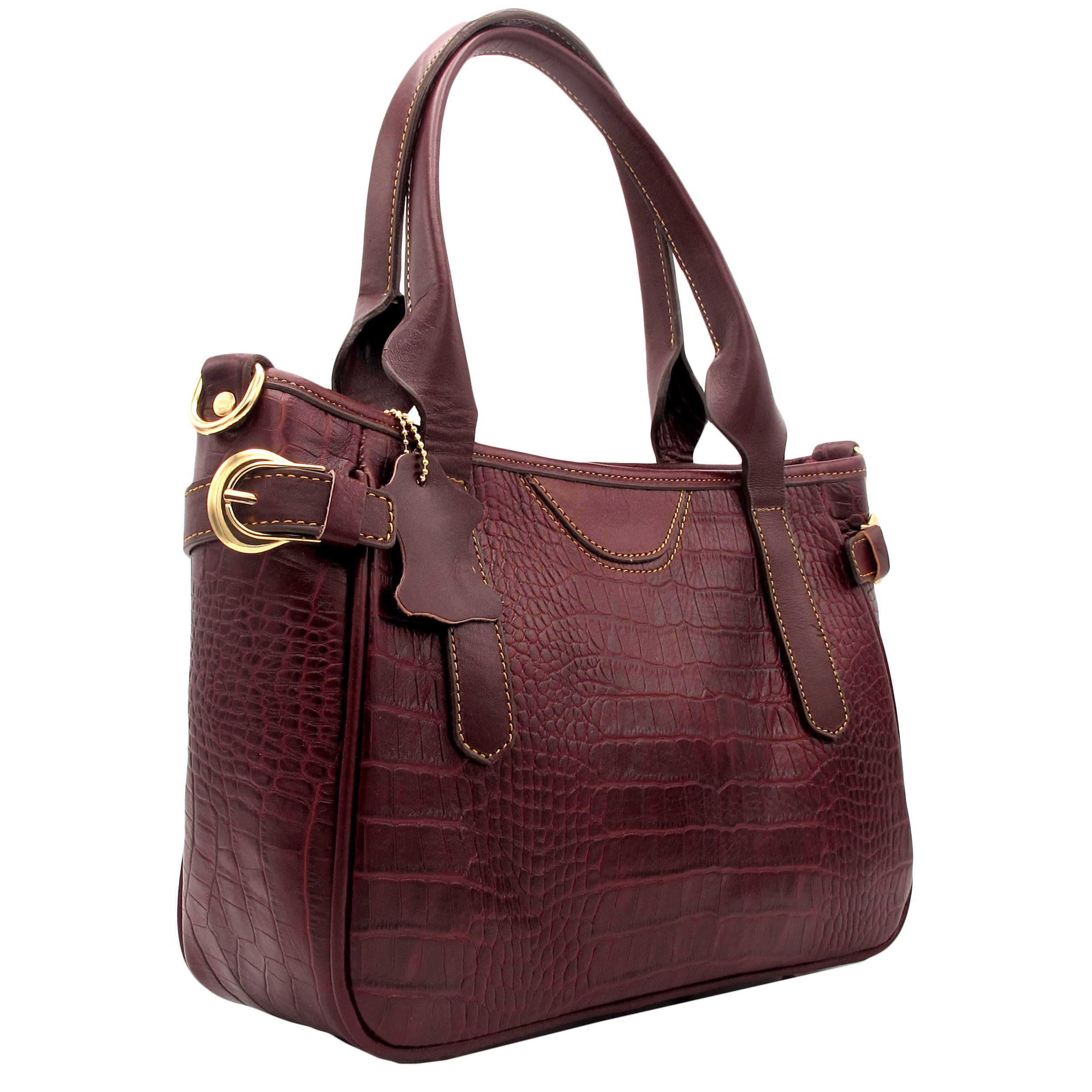 کیف دوشی زنانه مدل چرم طبیعی کد FTH145