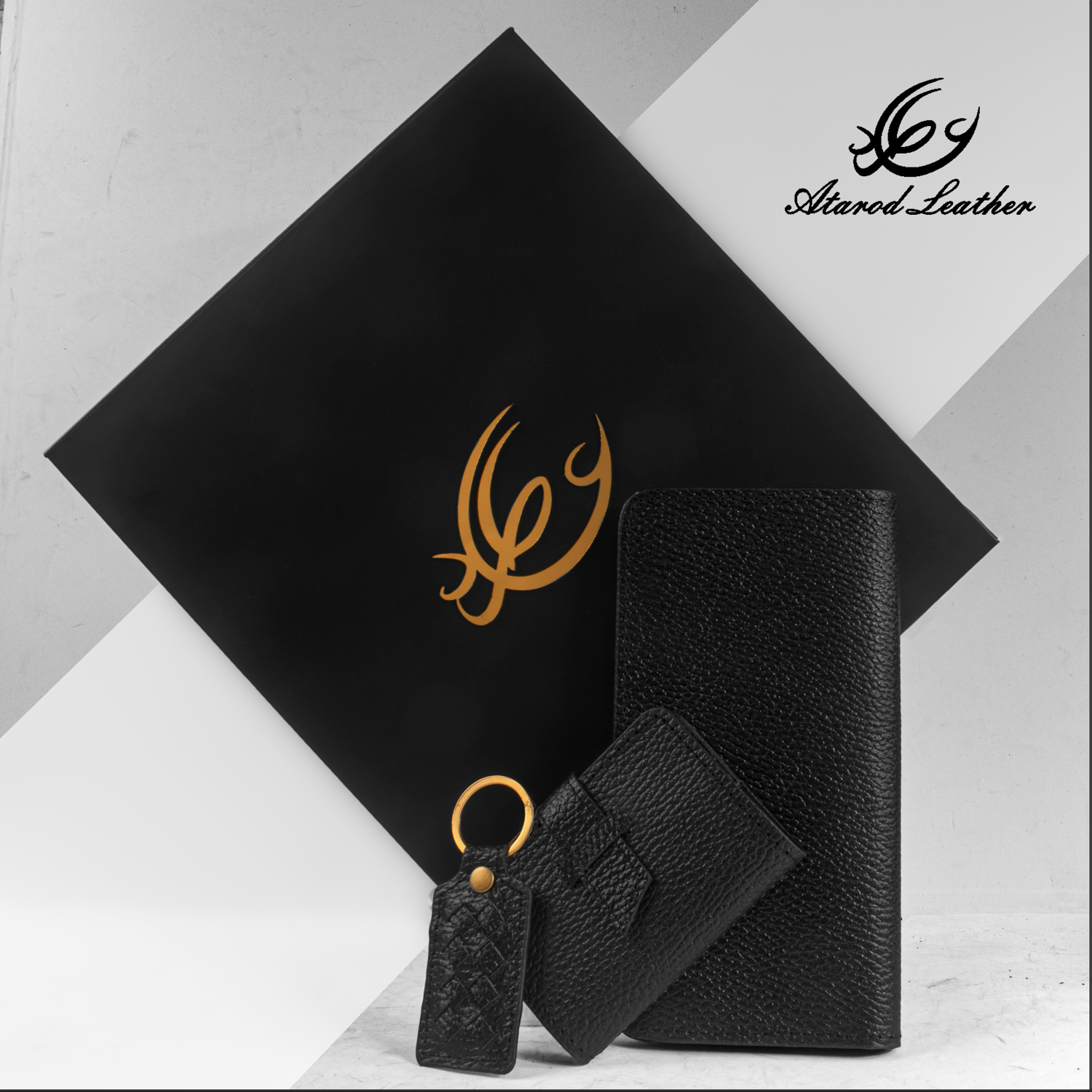 ست هدیه چرم عطارد مدل A27