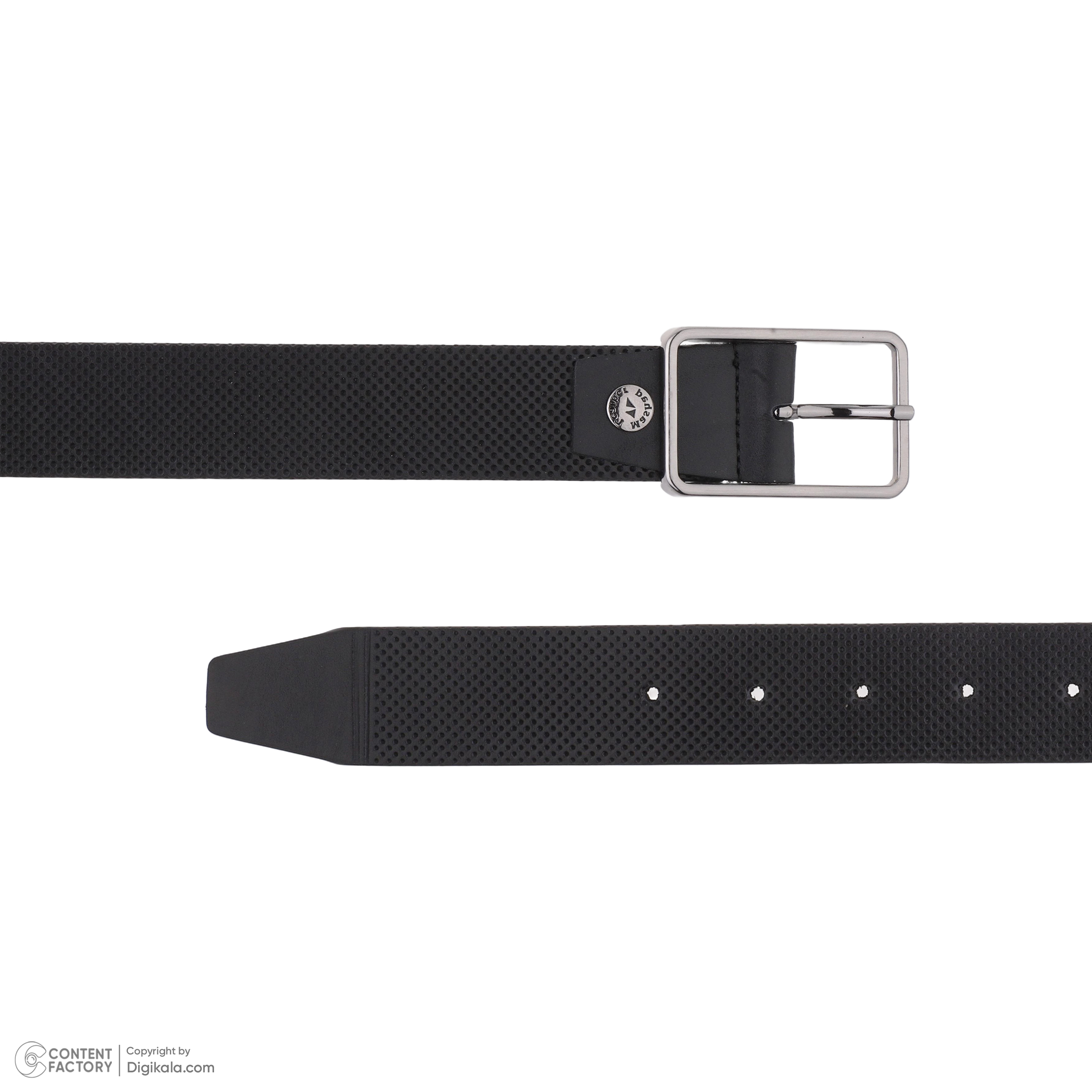 کمربند مردانه چرم مشهد مدل N6418-087