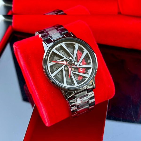 ساعت مچی عقربه‌ای مردانه اسکمی مدل رینگ چرخان