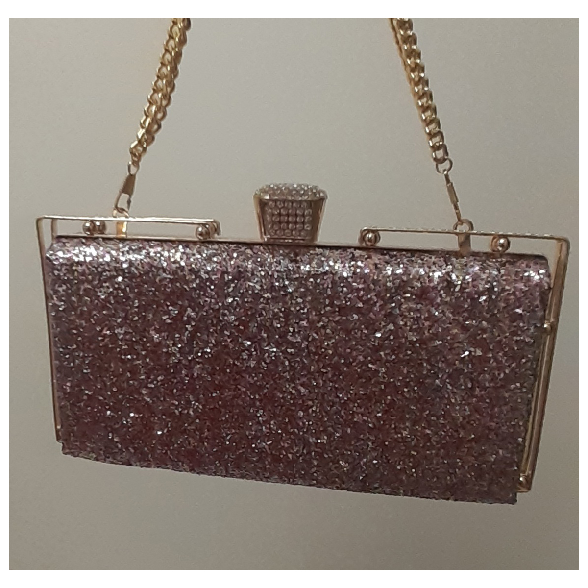 کیف مجلسی زنانه مدل قابدار سنگ پاش