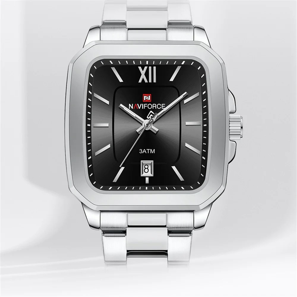 ست ساعت مچی عقربه‌ای کوارتز زنانه و مردانه نیوی فورس مدل NF9239SBS