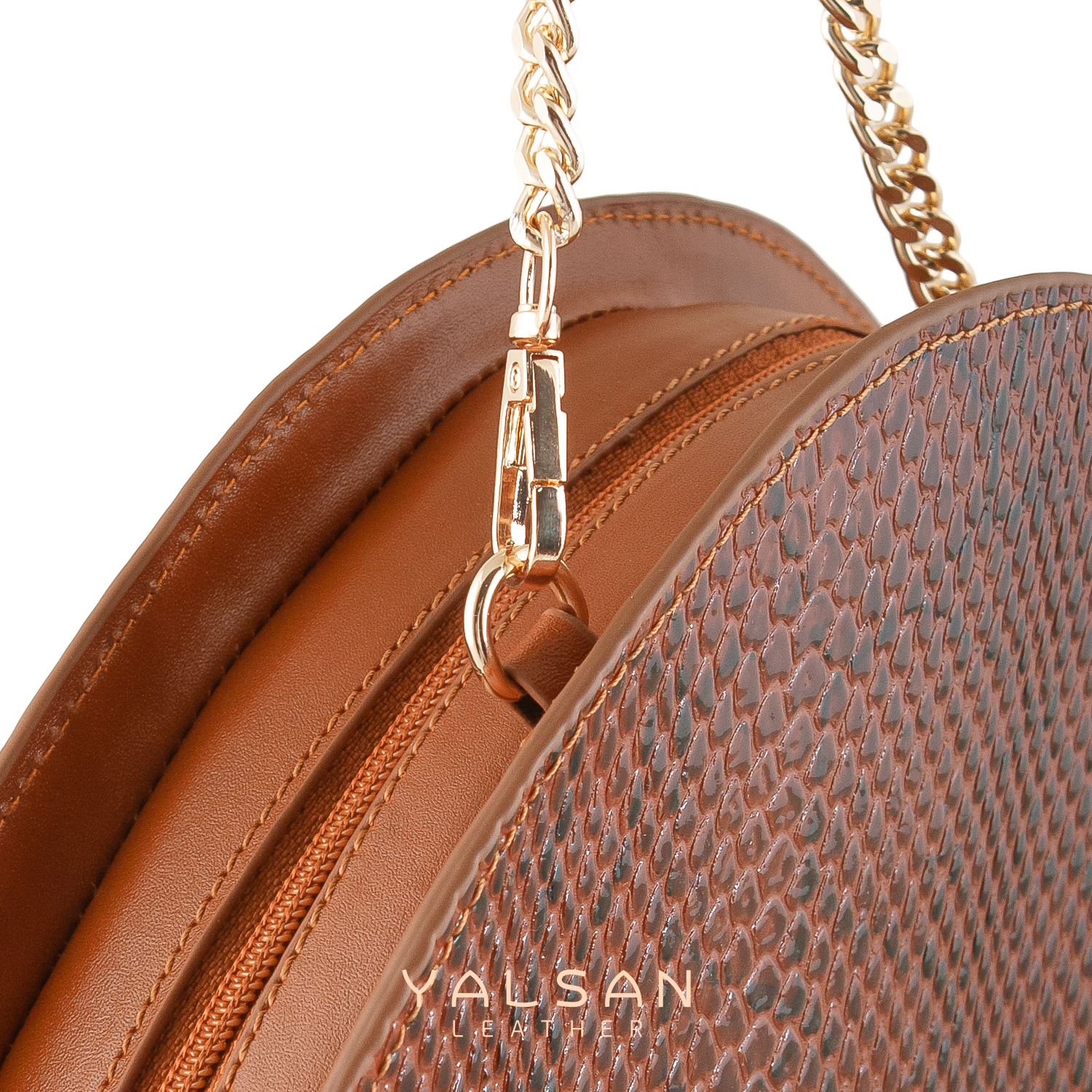 کیف رودوشی زنانه چرم یلسان مدل منیل کد 153-02-MRV