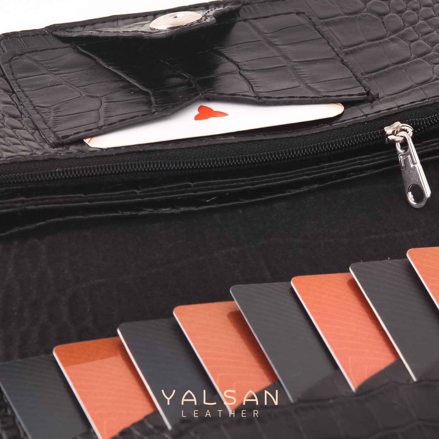 کیف پول چرم یلسان مدل رادیس کد GC-014