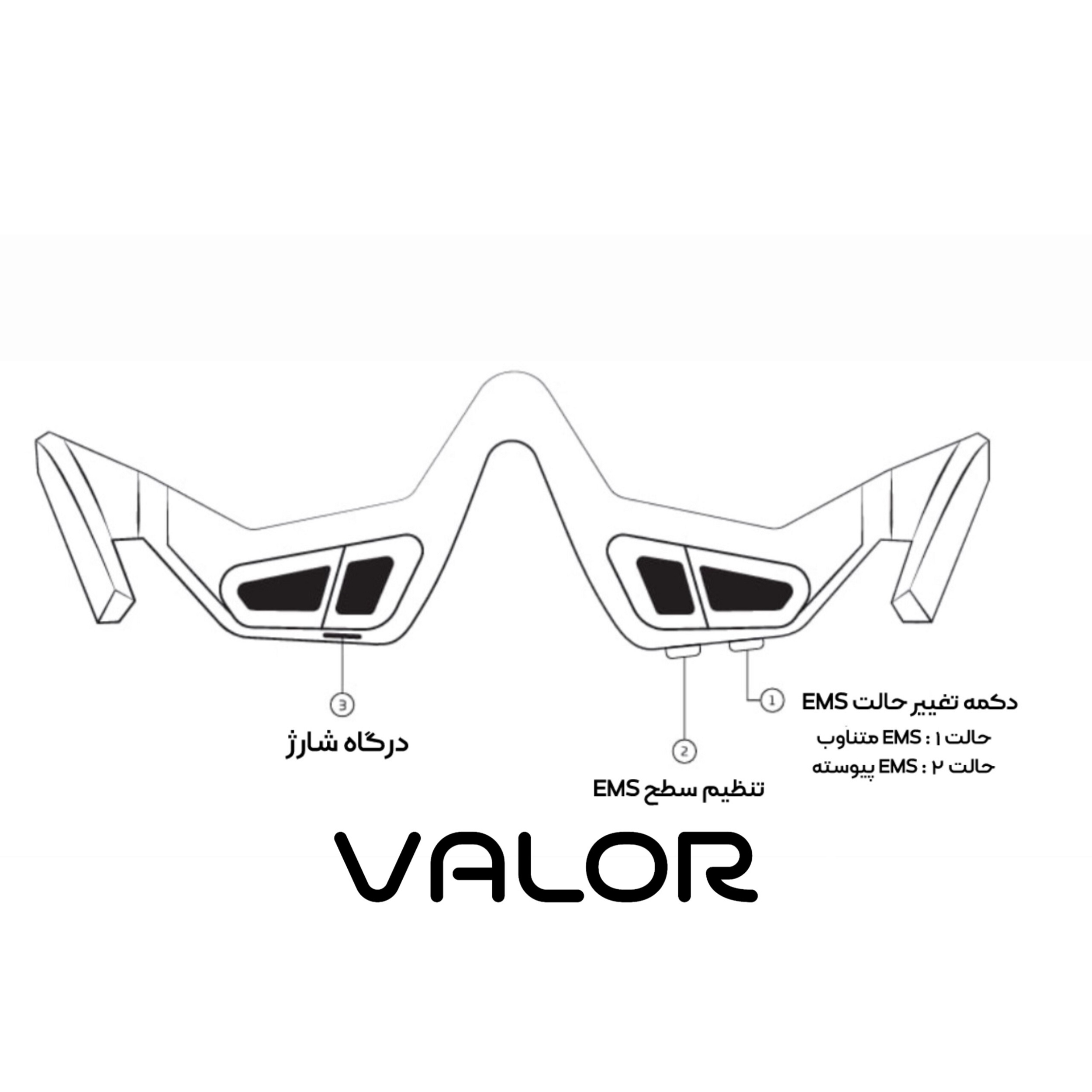 دستگاه جوانسازی چشم ولــور مدل GlassyW01