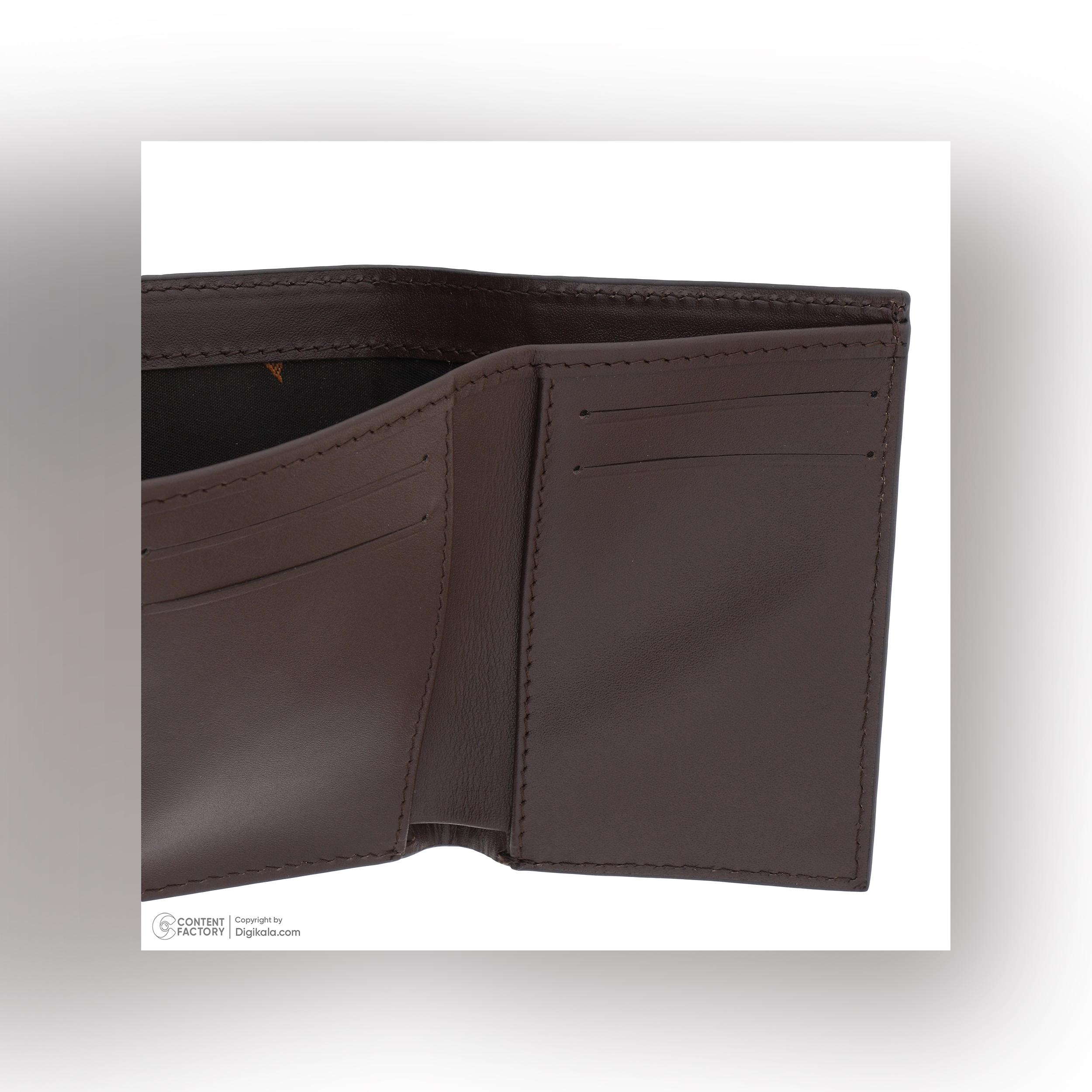 کیف پول مردانه چرم مشهد مدل D0631-088