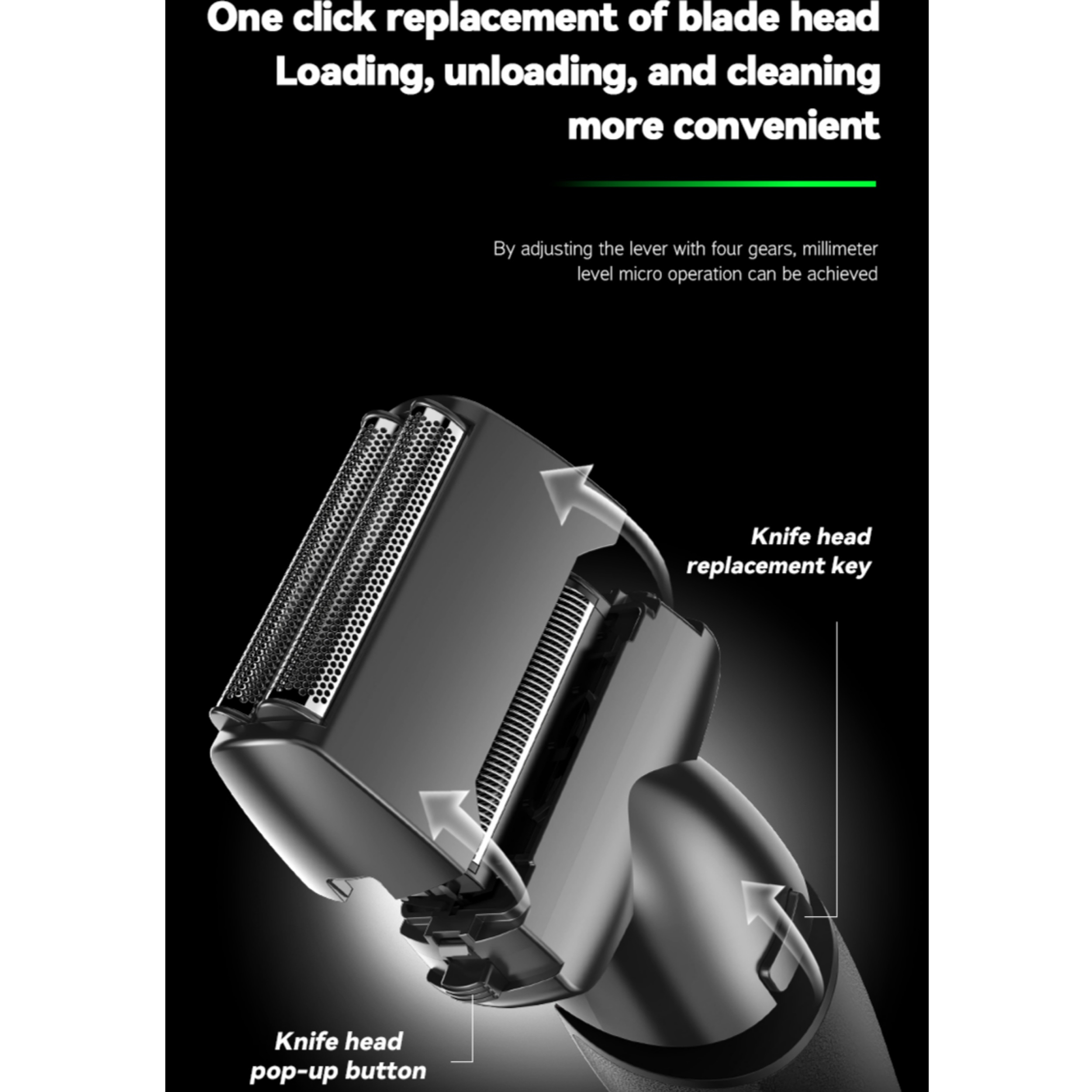 ماشین اصلاح موی سر و صورت شارژی کیمی مدل KM-8537 4in1