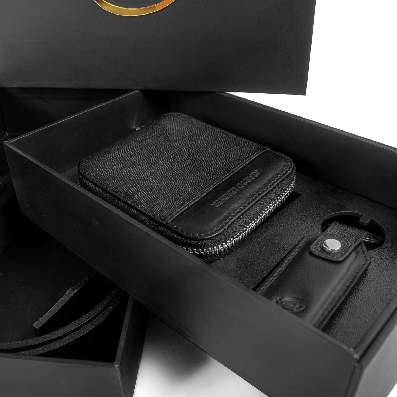 ست هدیه چرم عطارد مدل چرم طبیعی کد A71