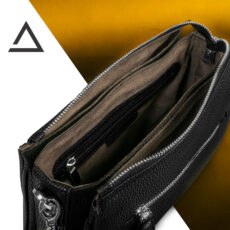 کیف دوشی زنانه چرم آراهمراه مدل AW10