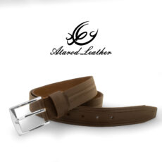 کمربند مردانه چرم عطارد مدل چرم طبیعی گاومیش کد B59