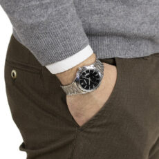 ساعت مچی عقربه‌ای کوارتز مردانه اسکمی مدل 9069BK به همراه دستبند