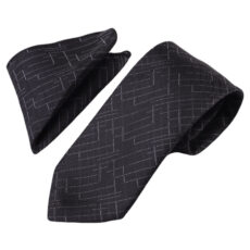کراوات و دستمال جیب مردانه نسن مدل T279