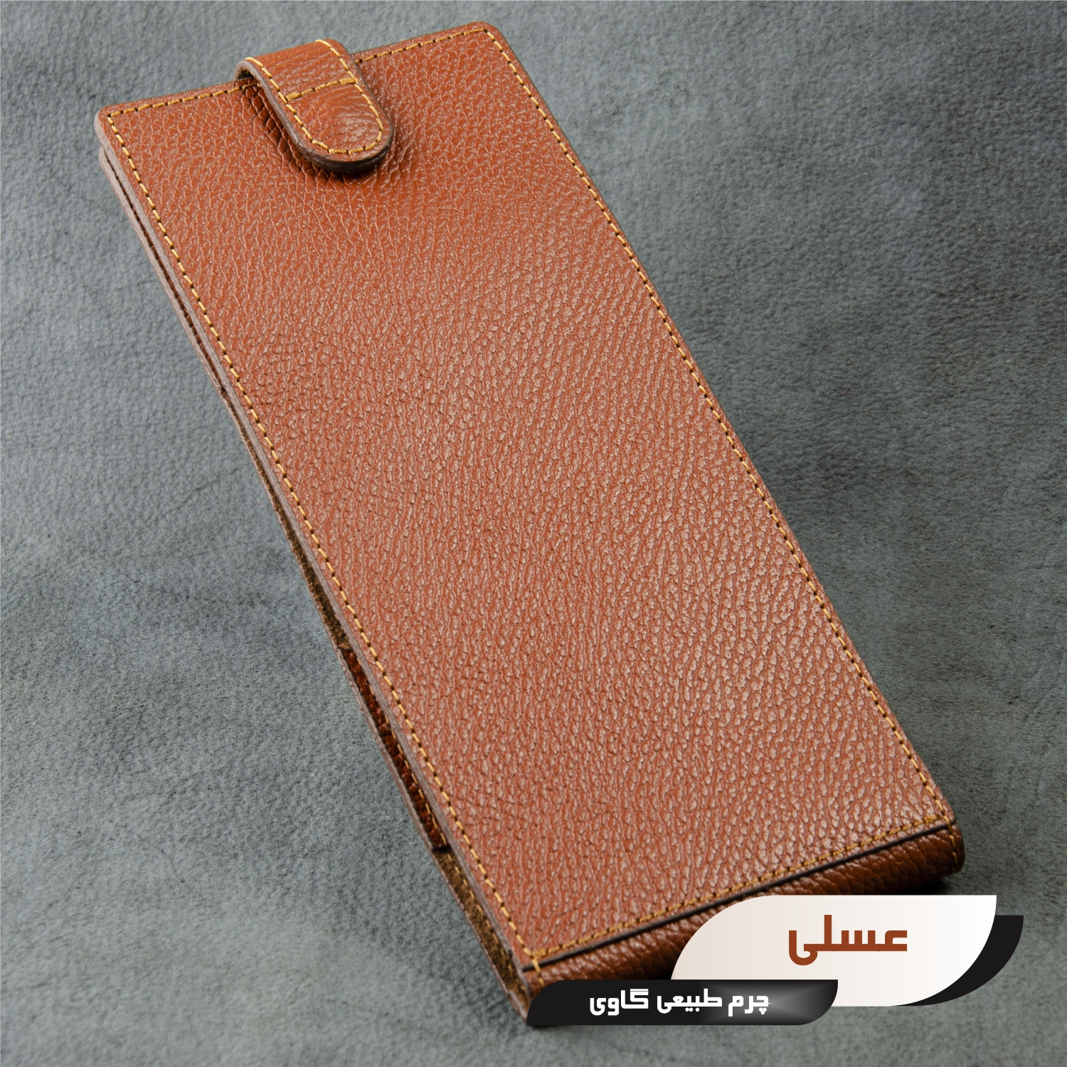 کیف دسته چک چرم عطارد مدل K11