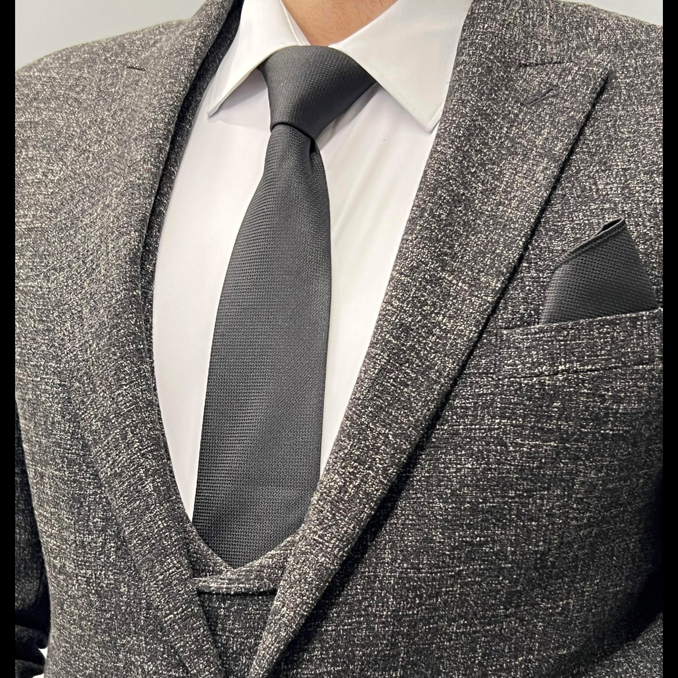 ست کراوات و دستمال جیب مردانه مدل JO1