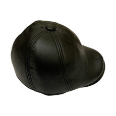 کلاه مردانه مدل باراتا چرمی رنگ مشکی