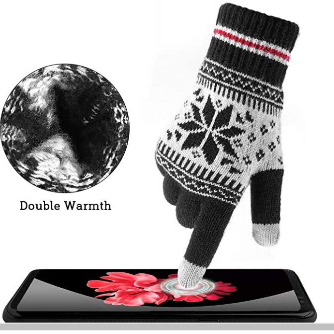 دستکش بافتنی مدل مونیژا