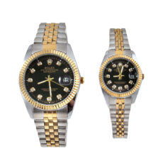 ست ساعت مچی عقربه ای زنانه و مردانه کد WHW_257