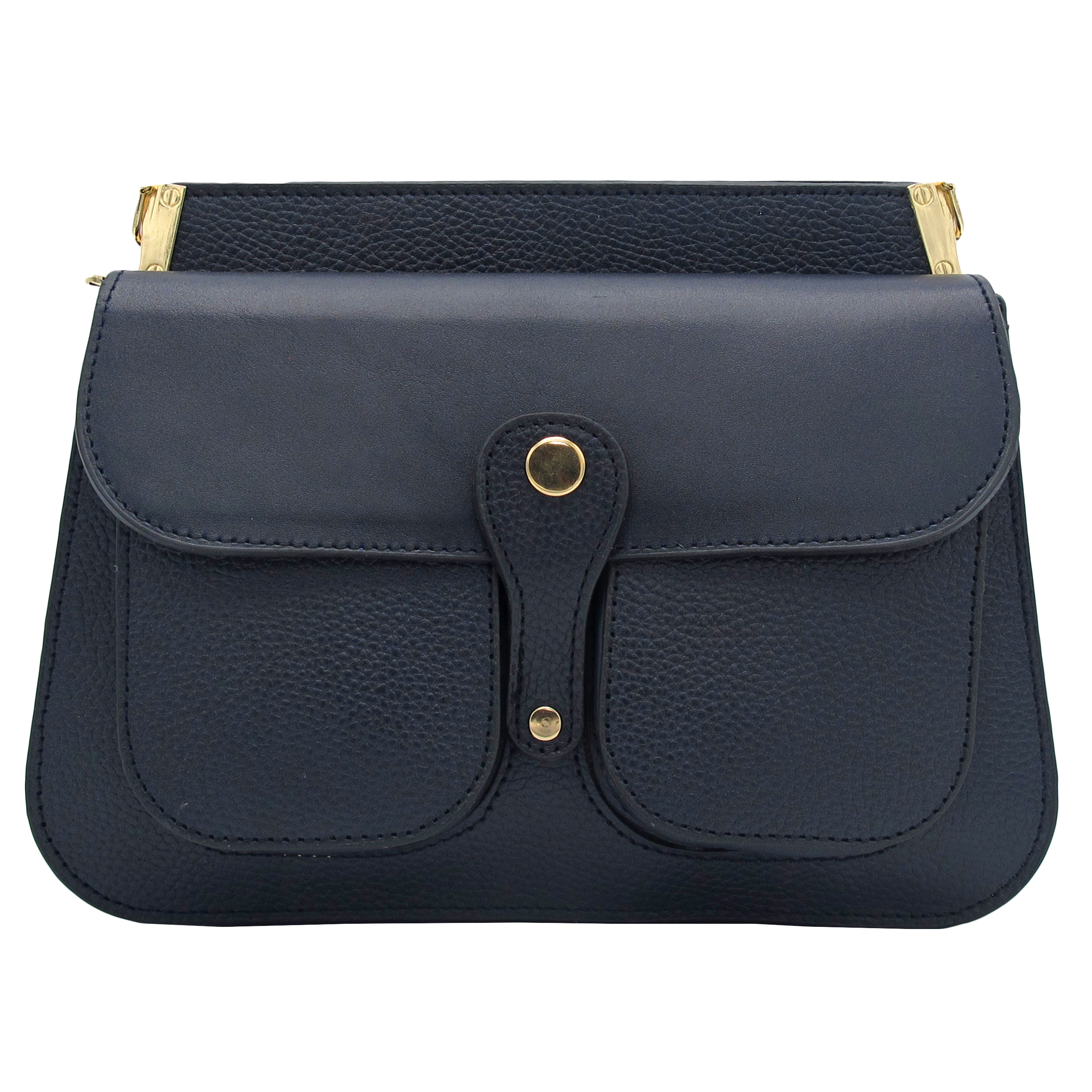 کیف دوشی زنانه مدل چرم طبیعی کد FTH116F