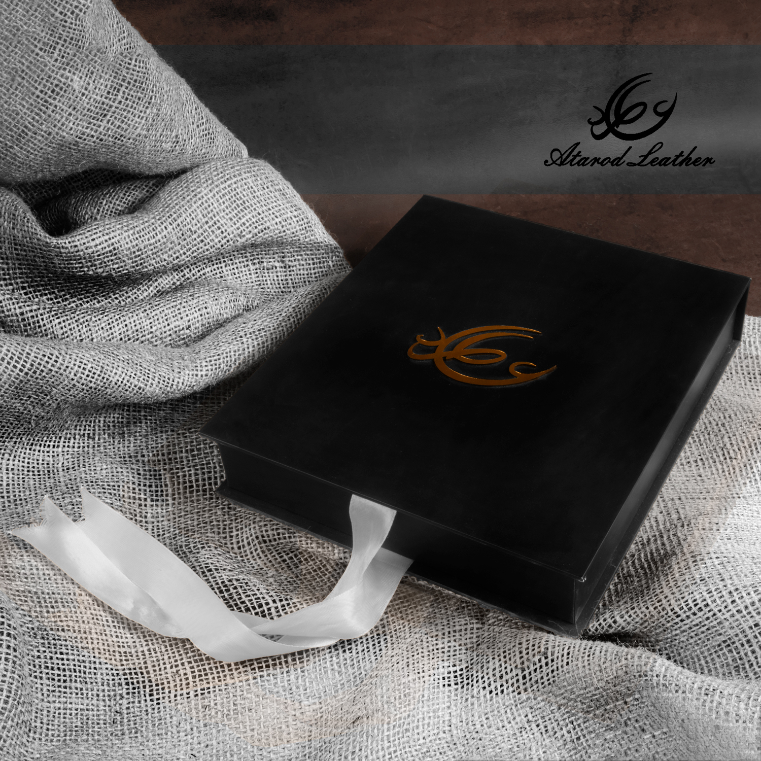 ست هدیه مردانه چرم عطارد مدل چرم طبیعی کد A48