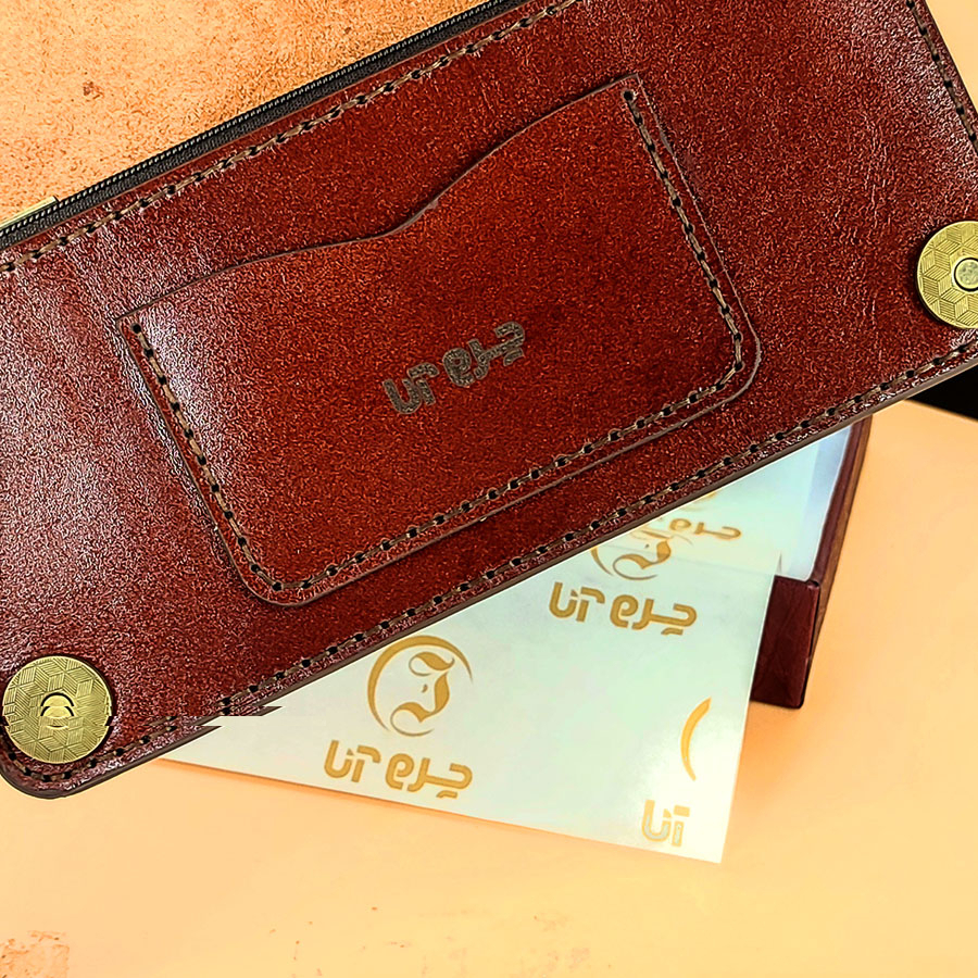 کیف پول مردانه خانه چرم آنا مدل 31155