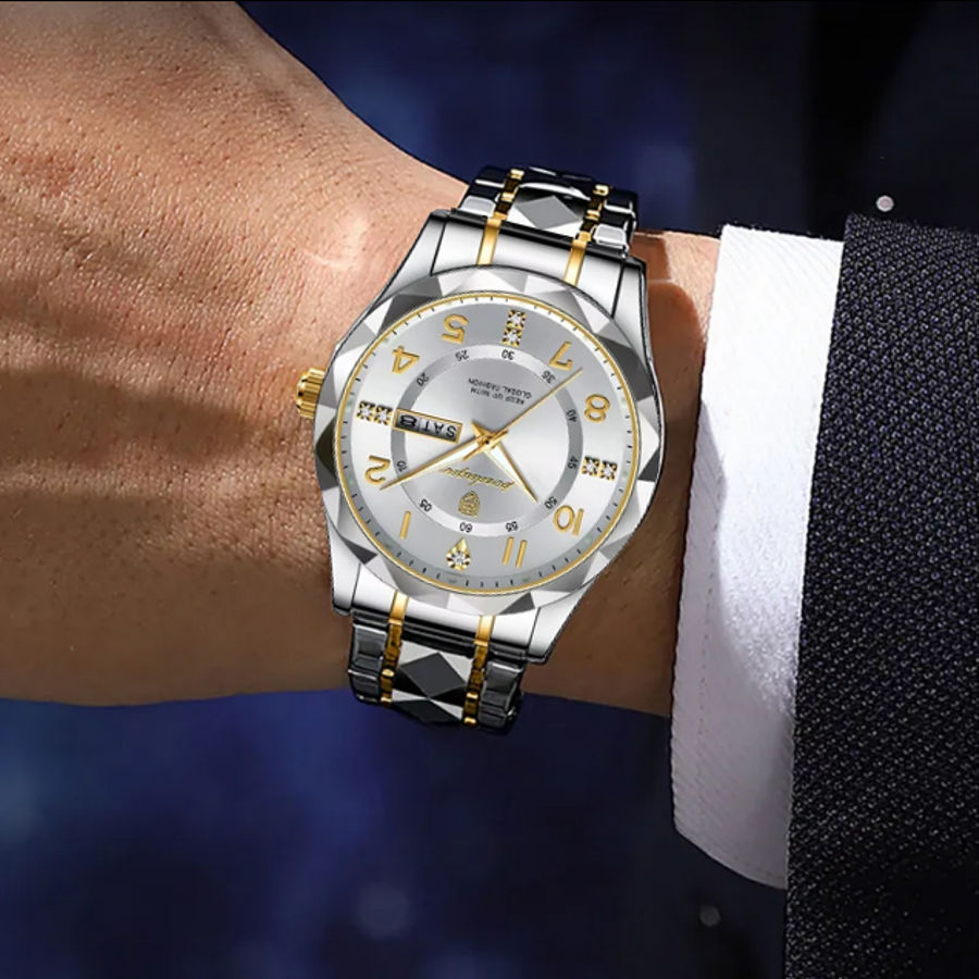 ساعت مچی عقربه‌ای کوارتز مردانه پوداگار مدل 858w