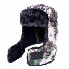 کلاه مدل خلبانی داخل خز