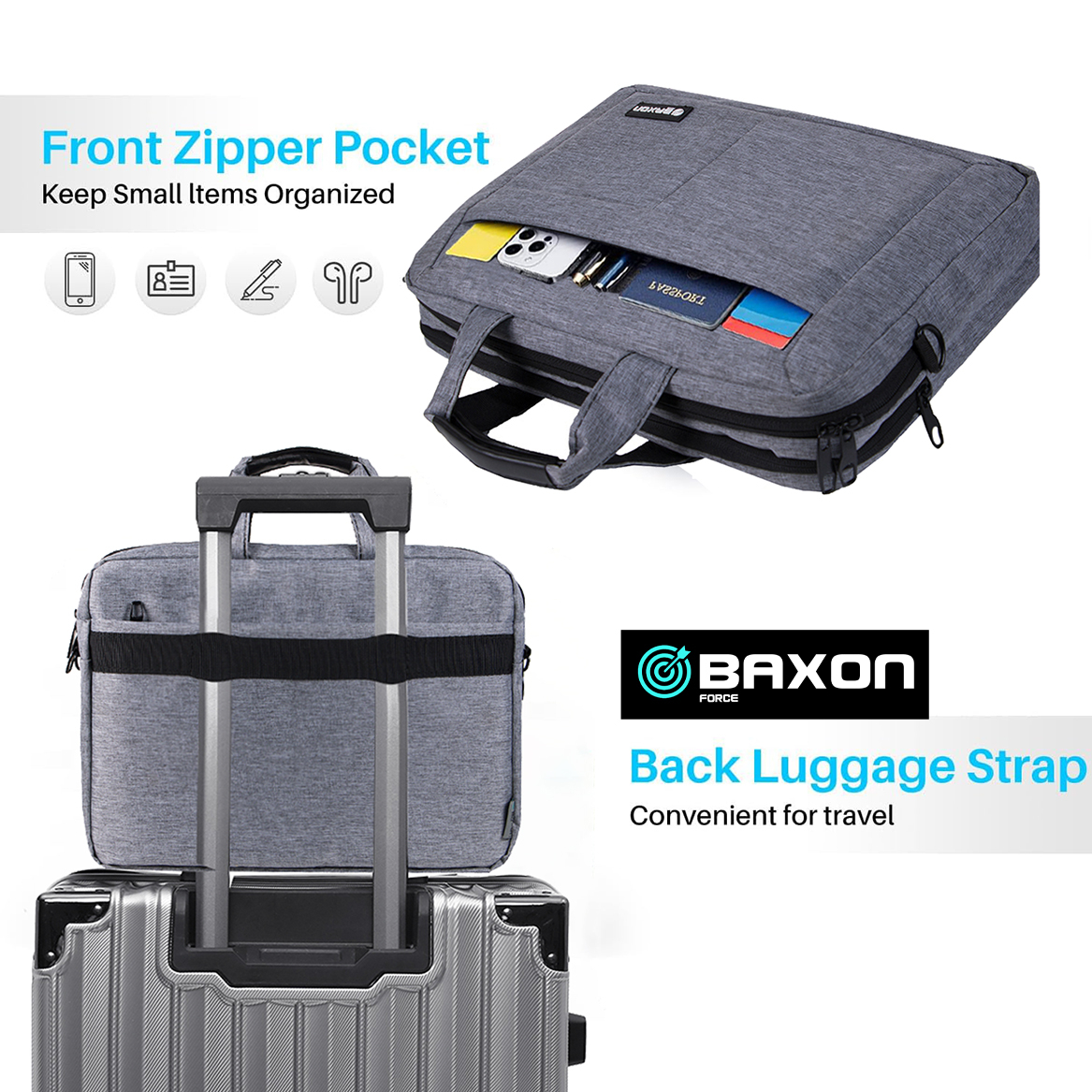 کیف اداری مردانه بگسون فورس مدل RST-6800